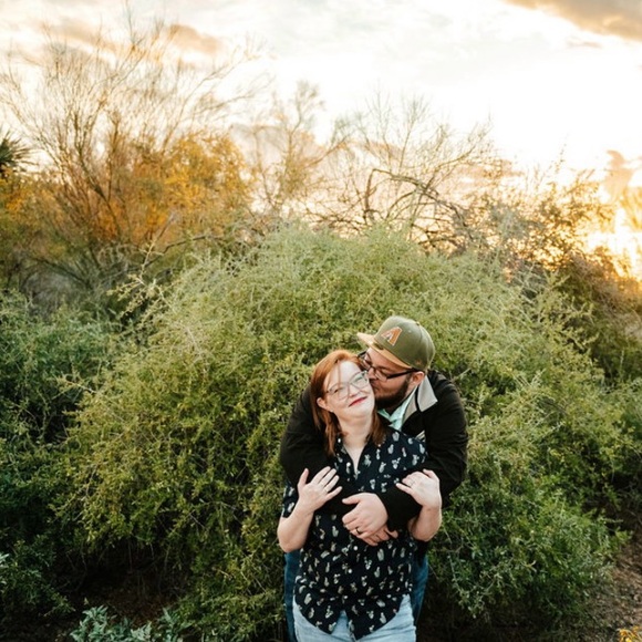 Good Threads XS Men’s Cactus Button Down Blue Shirt - Picture 2 of 3